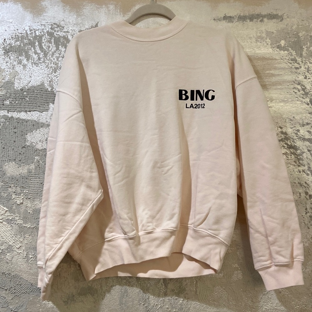 Anine Bing Pink Sweatshirt